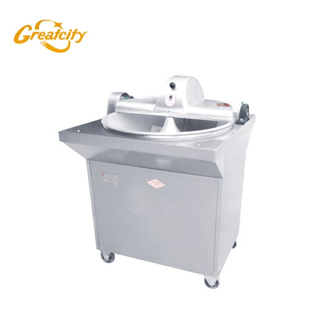 High Efficiency machinery sausage meat bowl cutter 