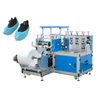 Automatic plastic shoe cover making machine