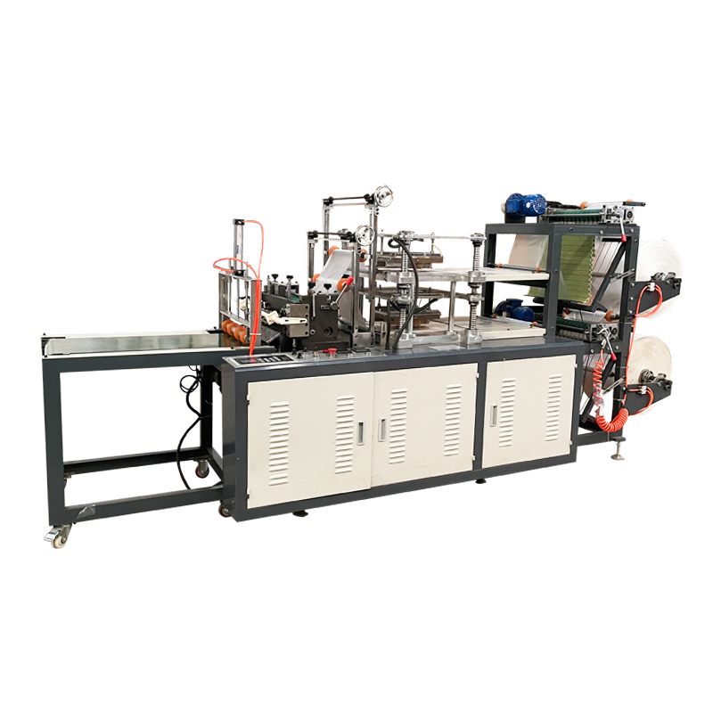 Hot sale High speed Automatic Plastic Disposable PE CPE TPE Hand Glove Making Machine