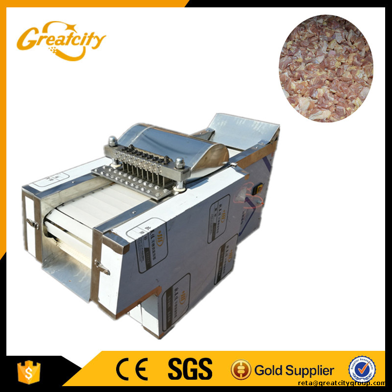 Full Automatic Chicken Meat Slicer Cutting Cutter Machine