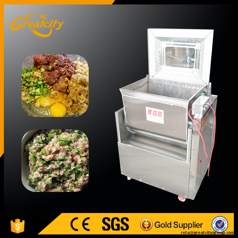 Professional 304 Stainless Steel electric Vegetable stuffing mixing machine meat mixer