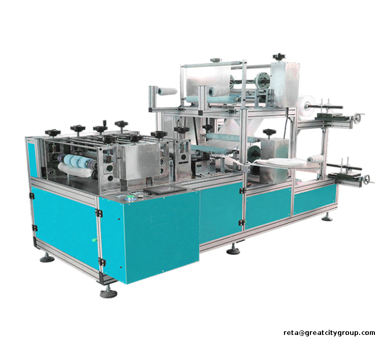 Fully Automatic Disposable CPE Long Sleeve Making Machine