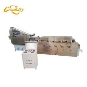 Production line of round bread making machine tunnel oven 